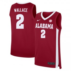 #2 Gerald Wallace The Tide Crimson Mens Jerseys 2025-26 College Basketball 198578-769