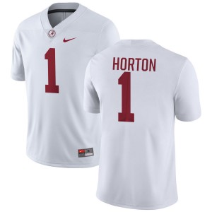 #1 Isaiah Horton Bama White Mens Jerseys College Football 2025 604882-914