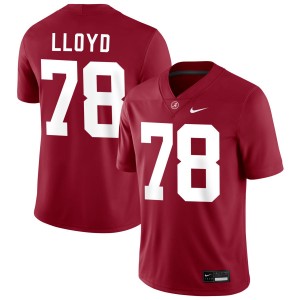 #78 Jackson Lloyd Alabama Crimson Men Jerseys College Football 2025-26 861099-614