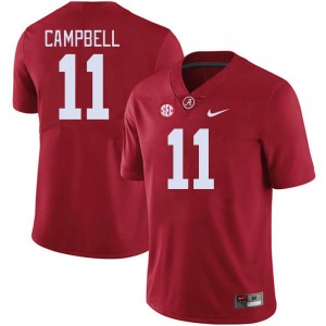 #11 Jihaad Campbell University of Alabama Crimson Men's Jerseys College Football NCAA 788400-216