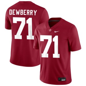 #71 Kam Dewberry Alabama Crimson Men's Jersey College Football Alumni 517744-968