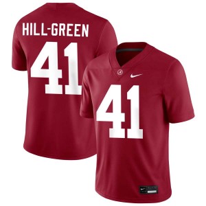 #41 Nikhai Hill-Green University of Alabama Crimson Men Jerseys College Football NCAA 825367-201