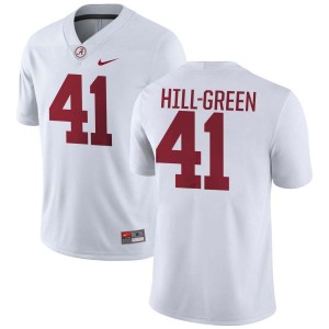 #41 Nikhai Hill-Green Crimson White Men's Jersey College Football Alumni 194002-354