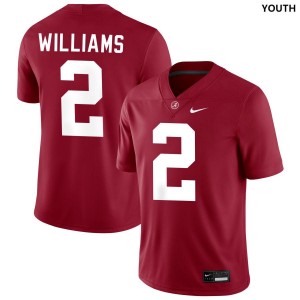 #2 Ryan Williams Bama Crimson Youth Jerseys College Football Player 822850-120