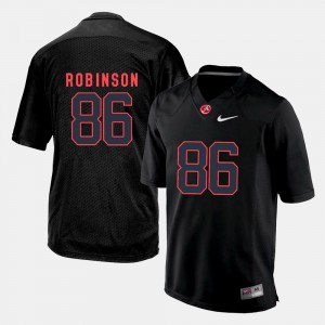 #86 A'Shawn Robinson University of Alabama Black Men's Jerseys College Football NCAA 598768-474