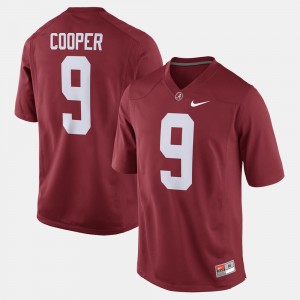 #9 Amari Cooper The Tide Crimson Men Jersey Alumni Football Game Replica 421059-685