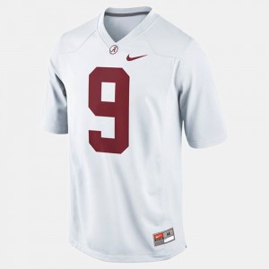 #9 Amari Cooper Bama White Mens Jerseys College Football Game 269207-615
