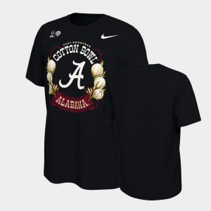 Roll Tide Black Men's T-Shirt College Football 2021 Cotton Bowl Illustrated 435906-660