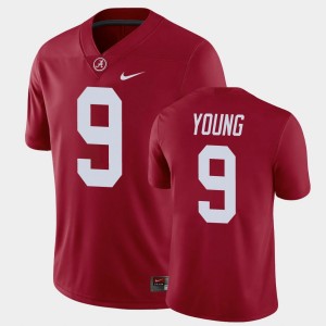 #9 Bryce Young Bama Crimson Men's Jerseys Game Official 607086-680