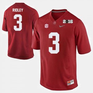 #3 Calvin Ridley Roll Tide Crimson Men's Jerseys College Football Game 706089-443
