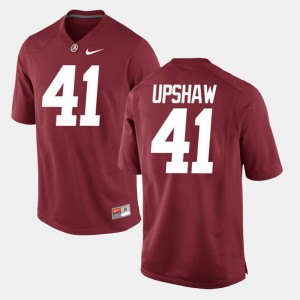 #41 Courtney Upshaw Bama Crimson Men Jerseys Alumni Football Game 2025-26 184554-428