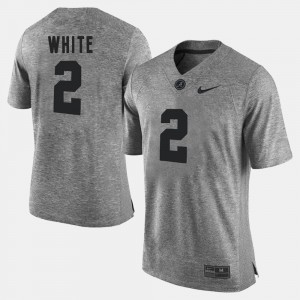 #2 DeAndrew White University of Alabama Gray Mens Jerseys Gridiron Gray Limited Gridiron Limited 341261-898