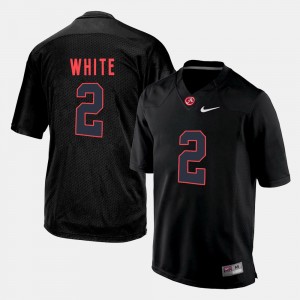 #2 DeAndrew White University of Alabama Black Mens Jersey Silhouette College NCAA 165032-502
