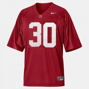 #30 Dont'a Hightower Bama Red Men Jersey College Football Alumni 265472-798
