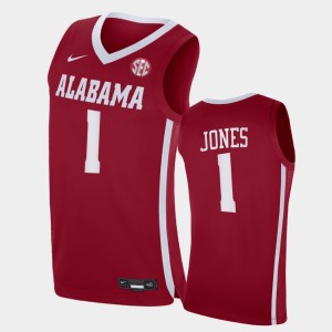 #1 Herbert Jones Bama Red Men's Jerseys College Basketball 2025 462128-391