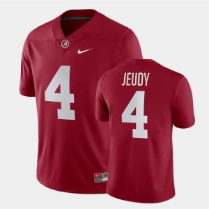 #4 Jerry Jeudy Alabama Crimson Men Jerseys Game NCAA 936980-544