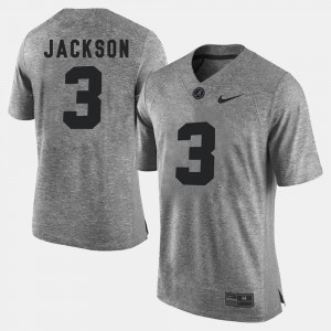 #3 Kareem Jackson University of Alabama Gray Mens Jersey Gridiron Gray Limited Gridiron Limited 669531-995