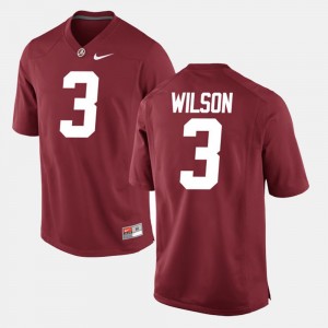 #3 Mack Wilson Roll Tide Crimson Mens Jersey Alumni Football Game High School 736069-149