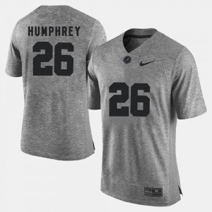#26 Marlon Humphrey The Tide Gray Men Jerseys Gridiron Gray Limited Gridiron Limited 287805-353