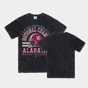 Bama Black Men's T-Shirt Vintage Tubular 1979 Sugar Bowl 676487-805