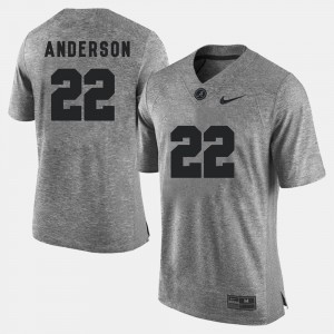 #22 Ryan Anderson Bama Gray Men's Jerseys Gridiron Gray Limited Gridiron Limited 811269-904
