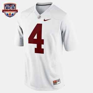 #4 T.J. Yeldon Alabama White Youth Jerseys College Football Limited 678718-853