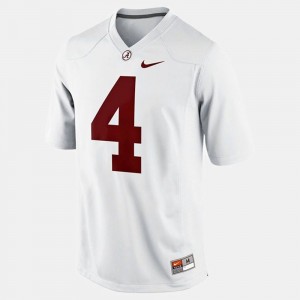 #4 T.J. Yeldon The Tide White Men's Jersey College Football Official 724122-318