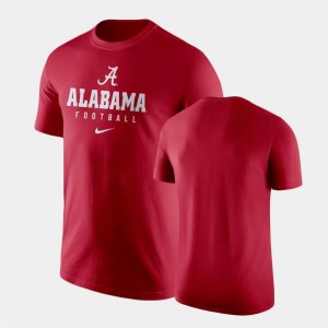 University of Alabama Crimson Men T-Shirt Team Issue Replica 695761-235