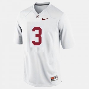 #3 Trent Richardson University of Alabama White Youth Jerseys College Football Limited 685286-486