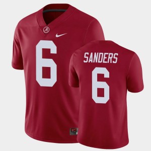 #6 Trey Sanders Alabama Crimson Mens Jersey Game NCAA 634541-857
