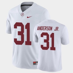 #31 Will Anderson Jr. The Tide White Men's Jersey Game University 681434-381