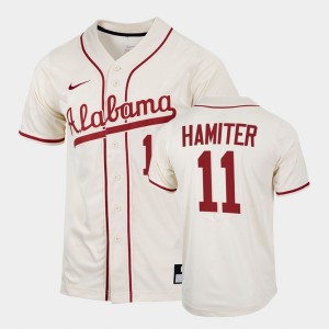 #11 William Hamiter The Tide Natural Mens Jersey College Baseball 2022 Replica 703493-103
