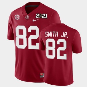 #82 Irv Smith Jr. The Tide Crimson Men Jersey 2021 National Championship Playoff Game 596956-468