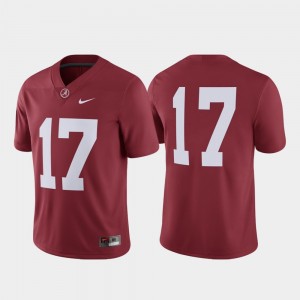 #17 Bama Crimson Men's Jersey Game College Football 430393-890