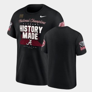 The Tide Black Men T-Shirt 2020 National Champions College Football Playoff 850080-841