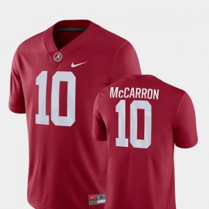 #10 AJ McCarron The Tide Crimson Mens Jerseys Game College Football 221157-422