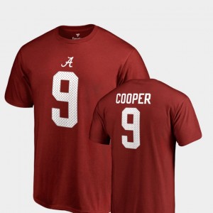 #9 Amari Cooper Alabama Crimson Men T-Shirt College Legends Name & Number 731313-918