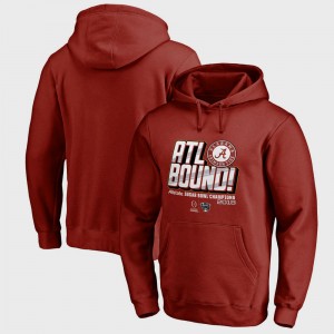 The Tide Crimson Men's Hoodie Bowl Game College Football Playoff 2018 Sugar Bowl Champions Flea Flicker 932048-233