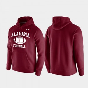 The Tide Crimson Men Hoodie Retro Football Club Fleece 956749-324