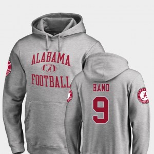 #9 Da'Shawn Hand Crimson Ash Mens Hoodie Neutral Zone College Football 547410-173
