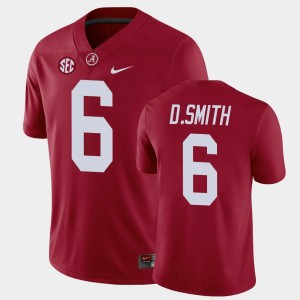 #6 DeVonta Smith Alabama Crimson Tide Crimson Men's Jersey Game College Football 378878-730