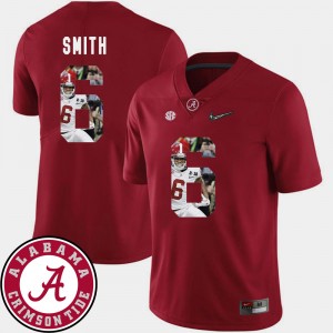 #6 DeVonta Smith The Tide Crimson Men Jerseys Pictorial Fashion Football 755462-939