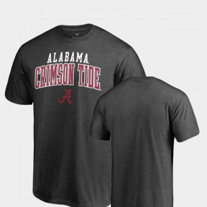 Alabama Heathered Charcoal Men's T-Shirt Square Up 314551-141