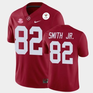 #82 Irv Smith Jr. Bama Crimson Men Jerseys 2021 Rose Bowl Champions 174938-628