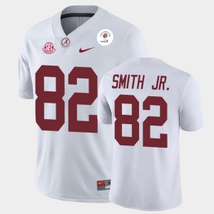 #82 Irv Smith Jr. The Tide White Mens Jerseys 2021 Rose Bowl Champions 247674-241