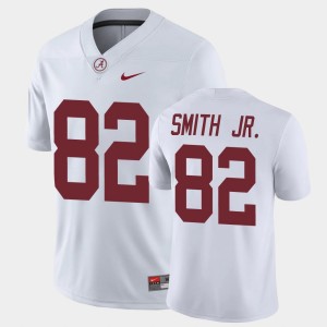#82 Irv Smith Jr. Roll Tide White Men's Jerseys College Football Game 499448-391