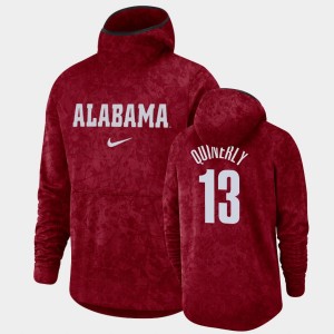 #13 Jahvon Quinerly Crimson Crimson Men's Hoodie Basketball Spotlight Pullover Team Logo 707207-691