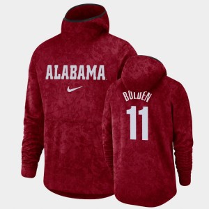 #11 James Bolden Alabama Crimson Tide Crimson Mens Hoodie Basketball Spotlight Pullover Team Logo 330024-402