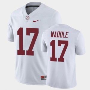 #17 Jaylen Waddle The Tide White Men's Jersey College Football Game 600895-569