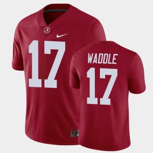 #17 Jaylen Waddle The Tide Crimson Men's Jerseys Game Alumni Player Football 603459-706